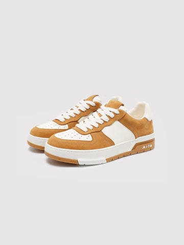 Women’s Brown Suede Retro Casual Sneakers