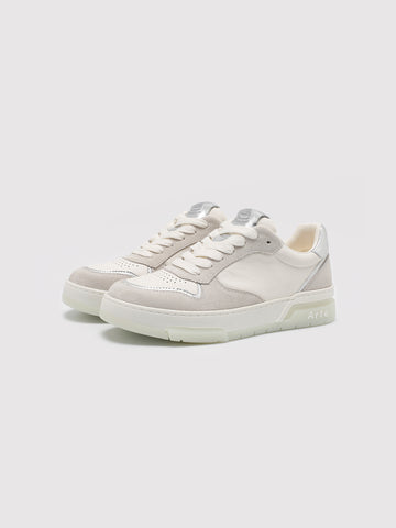 Women’s Natural Suede Retro Low-Top Sneakers