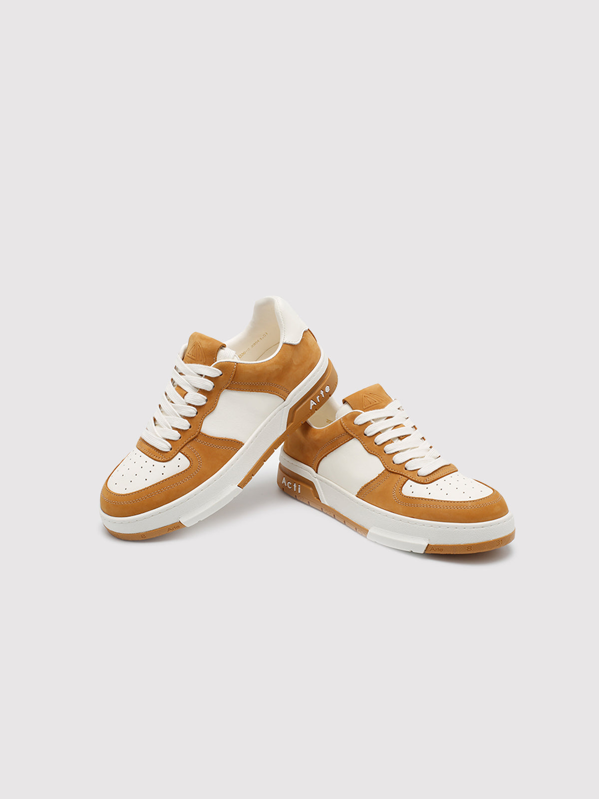 Women’s Brown Suede Retro Casual Sneakers