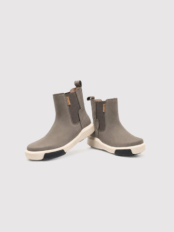 Arte In Acti Soho Block Chelsea Boot – Stone Grey