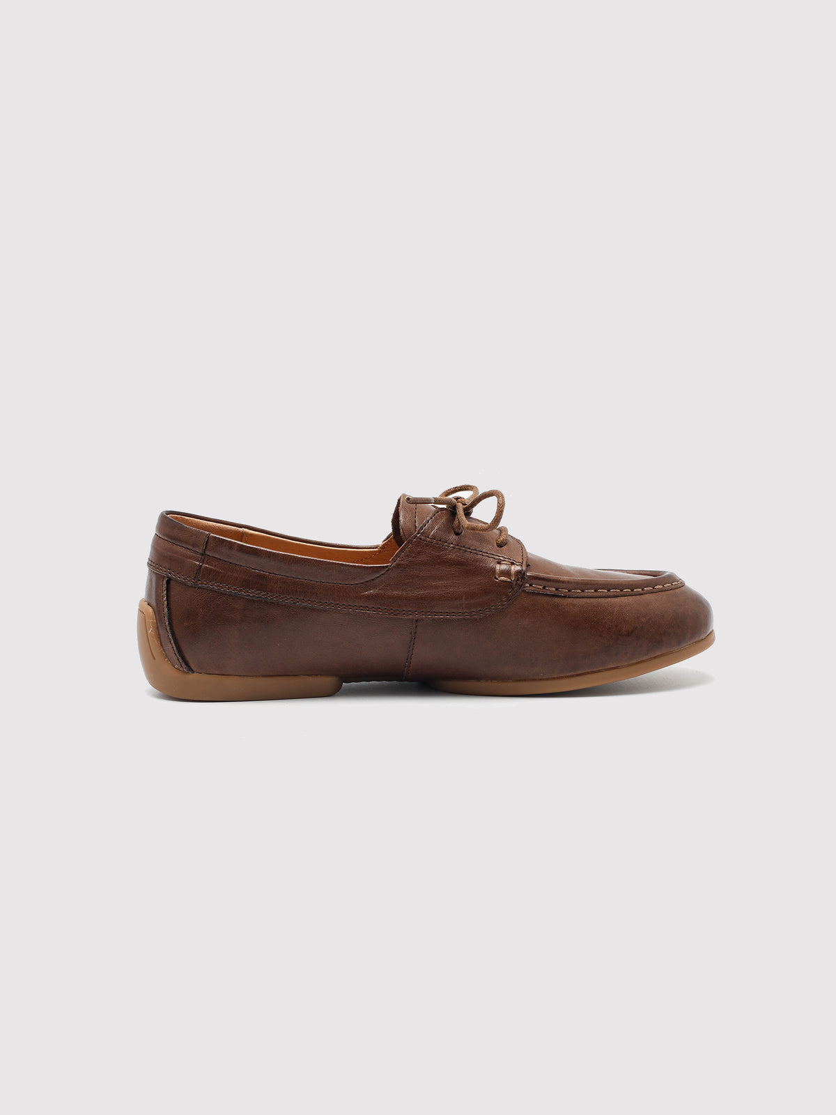 U-Stitch Leather Shoes