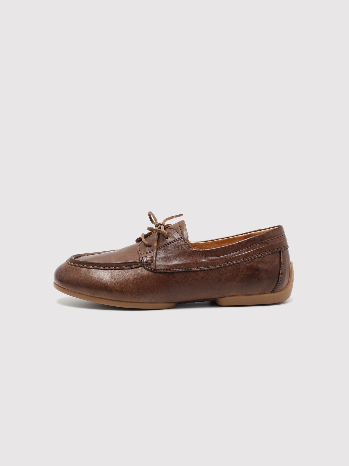 U-Stitch Leather Shoes