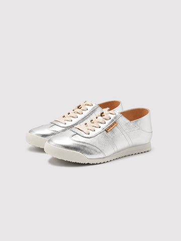 Silver Retro Sneakers