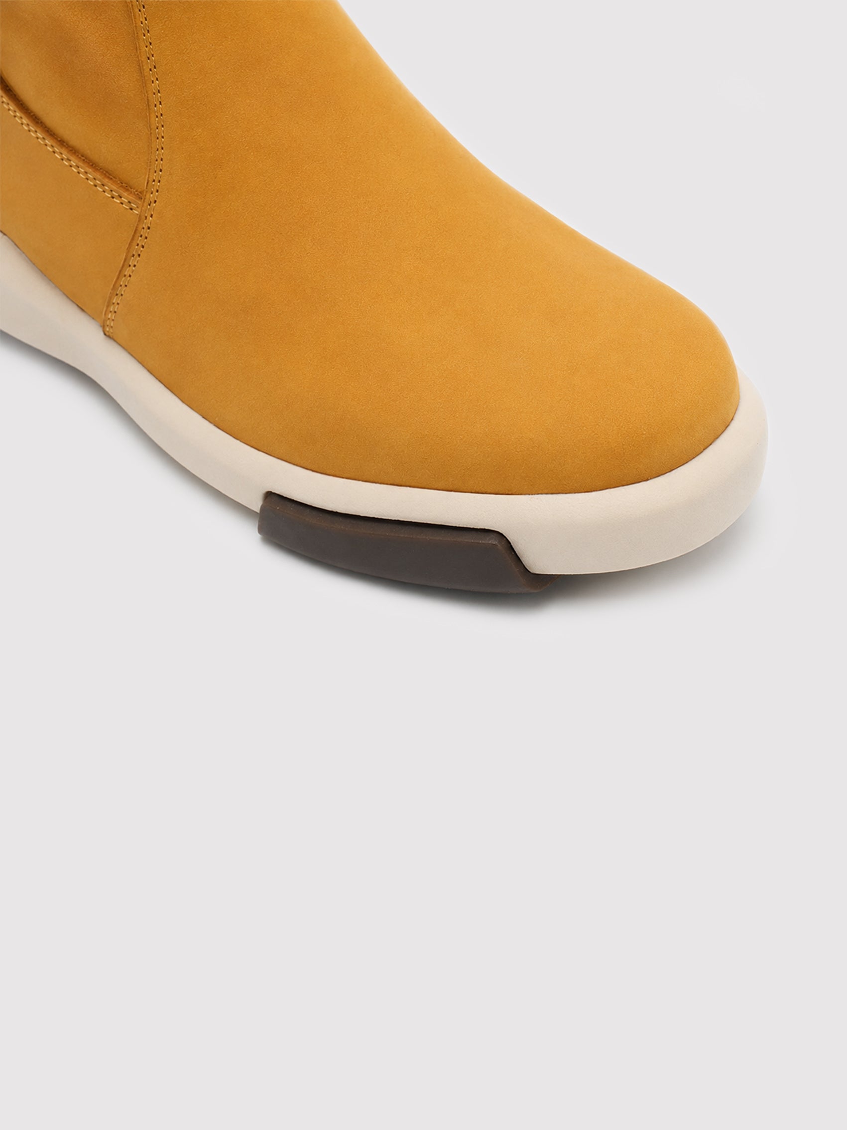 SOHO BLOCK Suede Short Boots