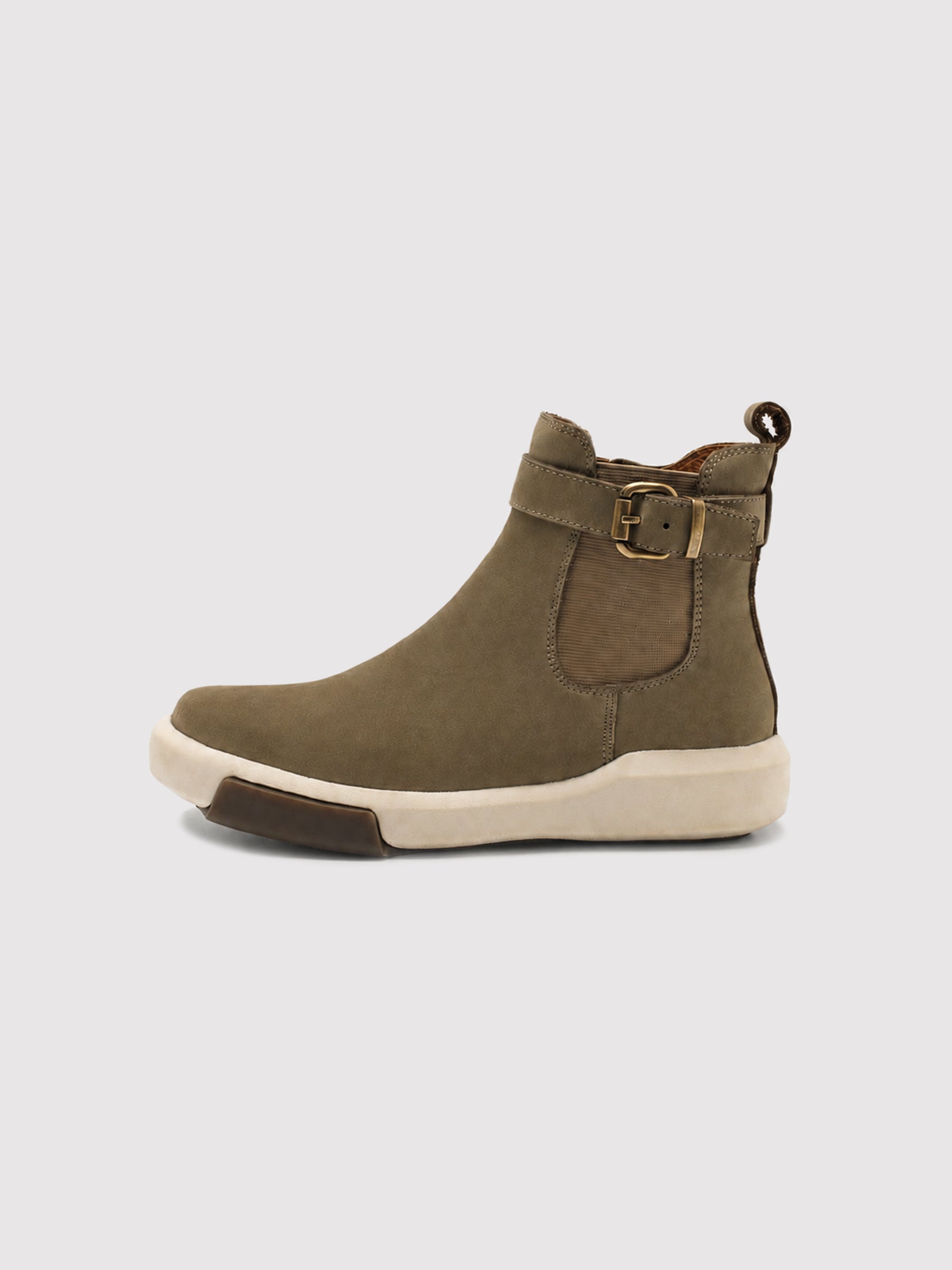 Arte In Acti Nomad Block Ankle Boot – Olive