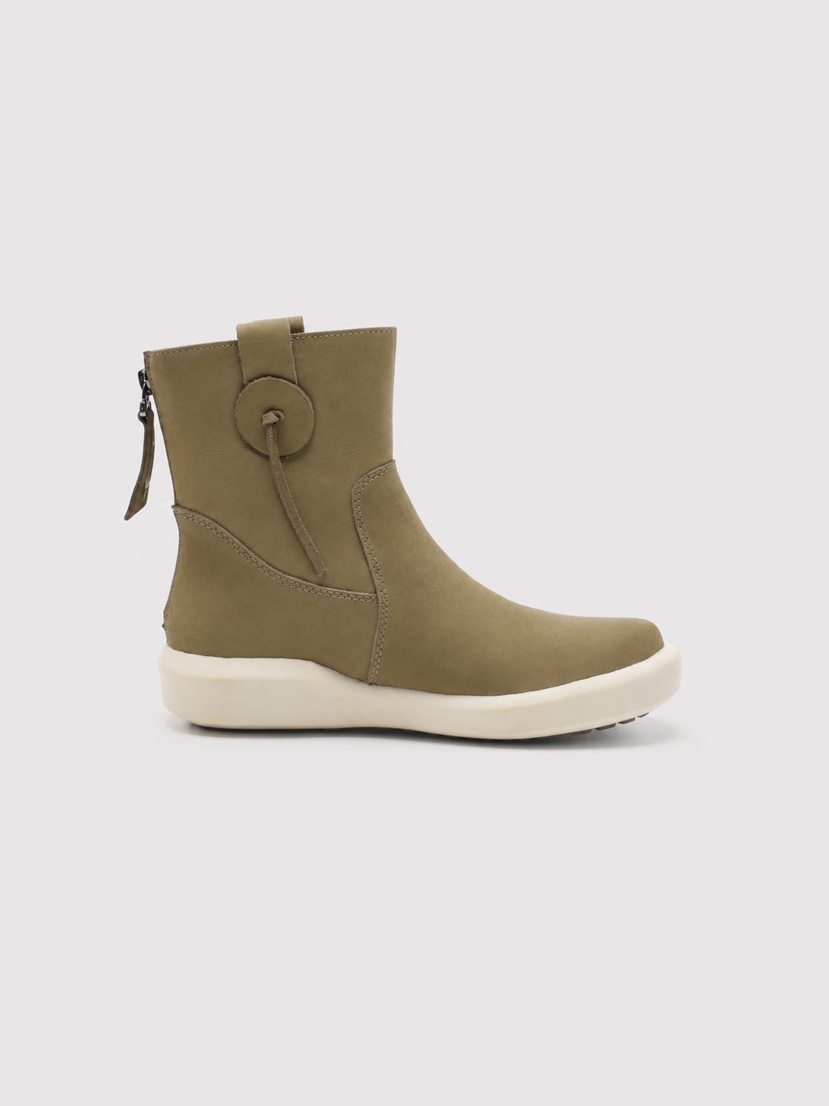 Arte In Acti Dark Green Vintage Women's Boots
