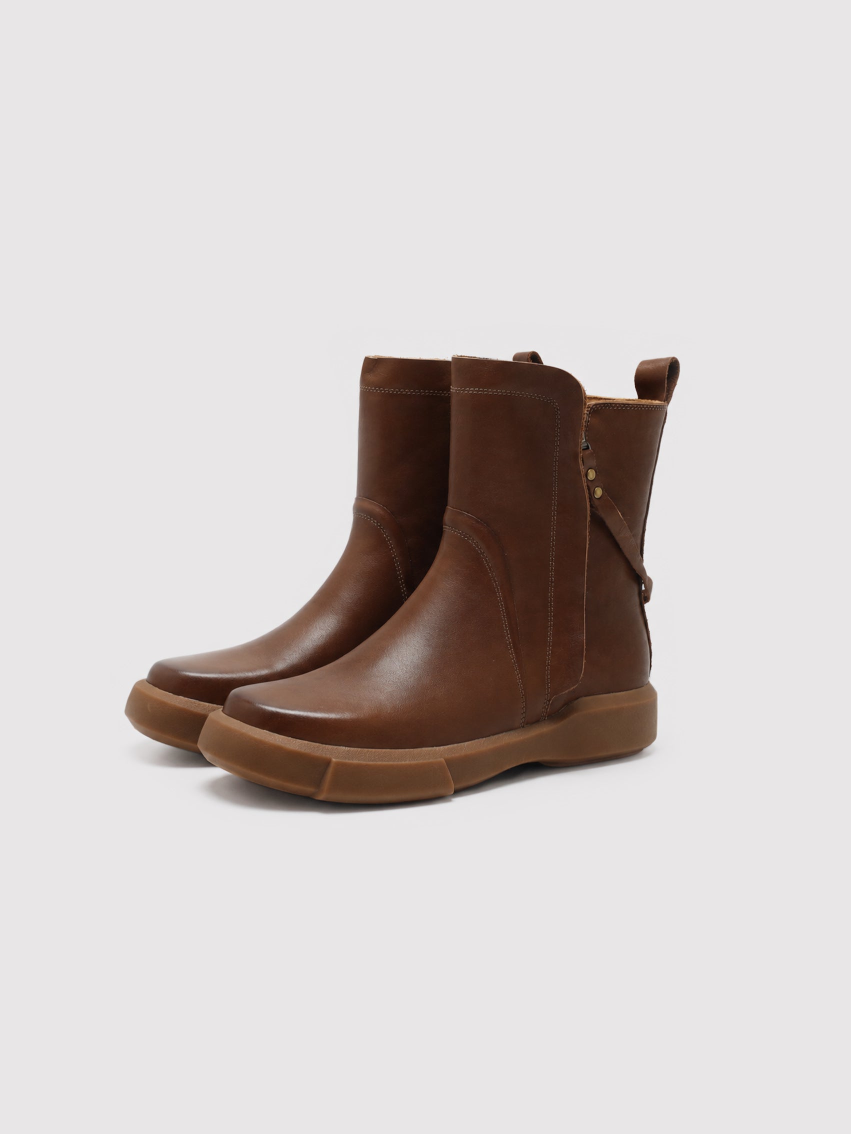 Vintage Lace-Up Ankle Boots | Lightweight Comfort for Everyday Wear