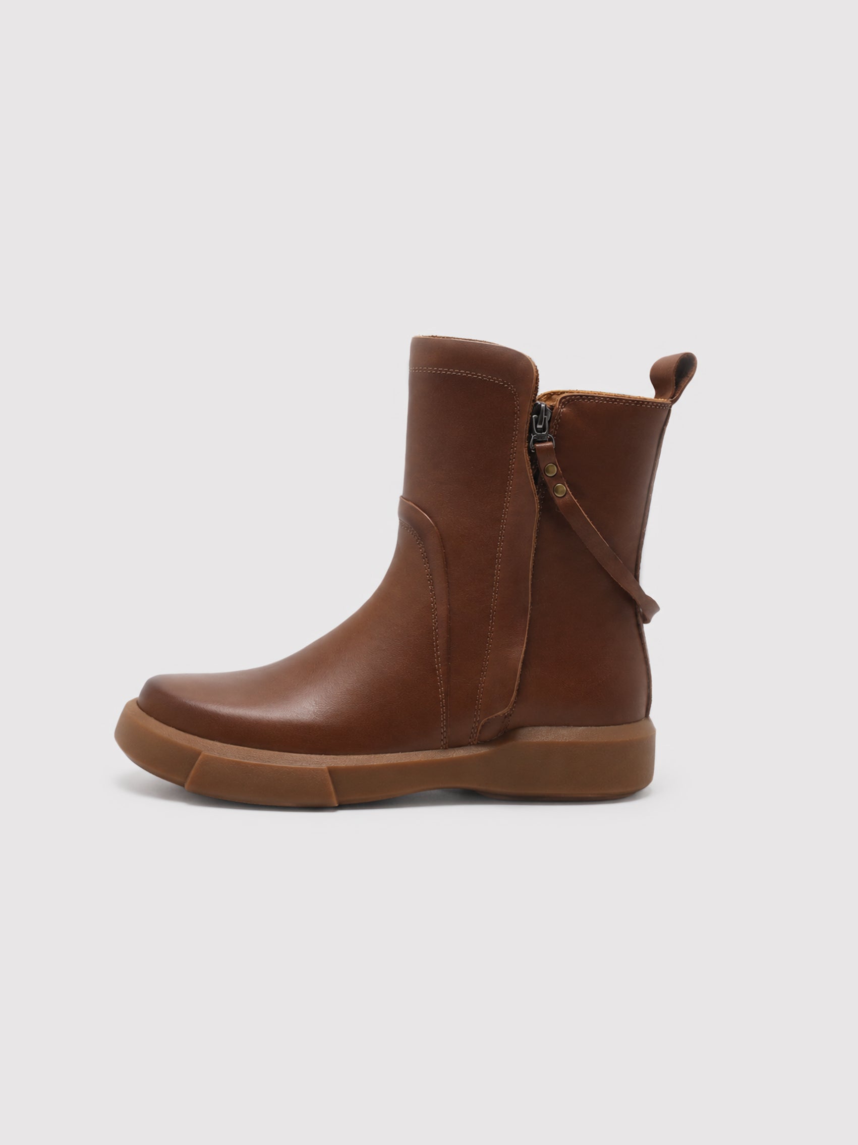 Vintage Lace-Up Ankle Boots | Lightweight Comfort for Everyday Wear