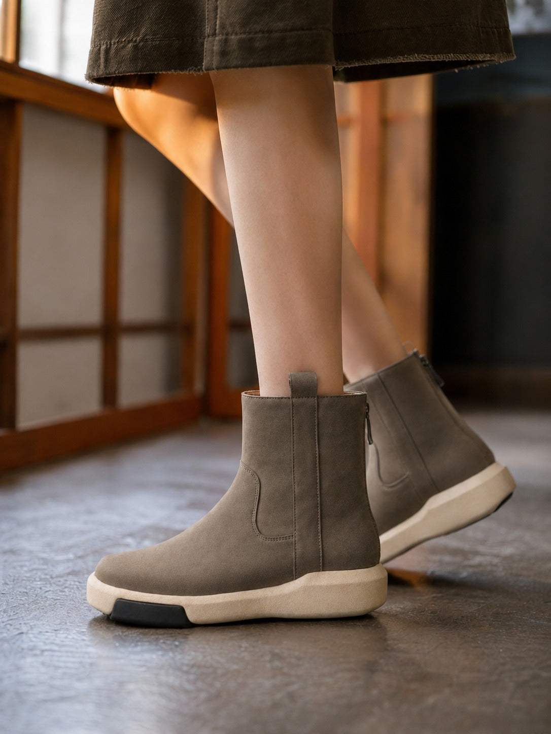 Arte In Acti Everyday Block Chelsea Boot