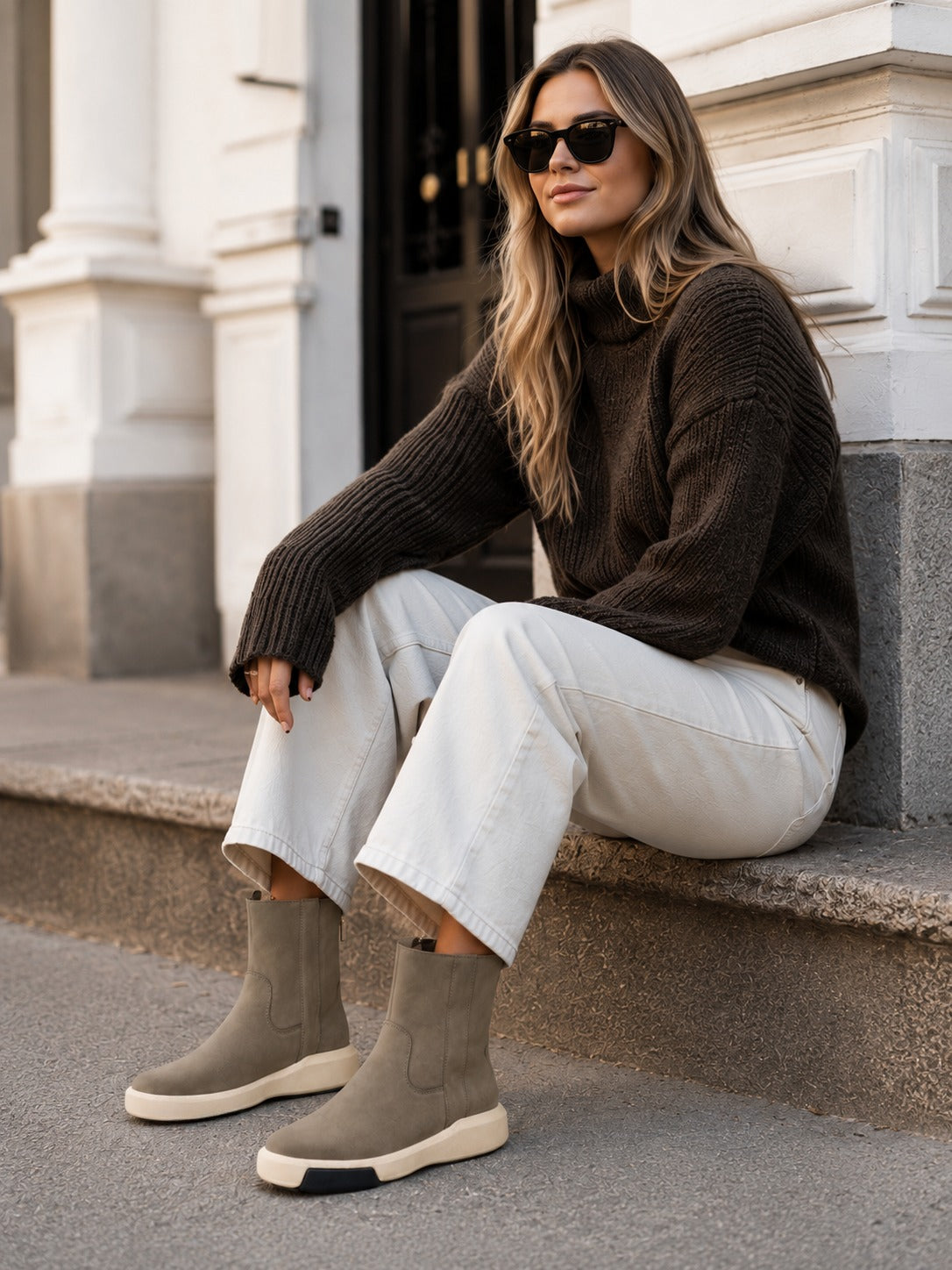 Arte In Acti Everyday Block Chelsea Boot